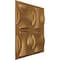Ekena Millwork 19 5/8in. W x 19 5/8in. H York EnduraWall Decorative 3D Wall Panel Covers 2.67 Sq. Ft. WP20X20YOBGL - alternate 5
